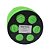 Fio de Poliéster 5mm HassTextil-1125-Verde Neon - Imagem 2