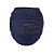Fio de Poliéster 4mm HassTextil-Azul Marinho com Lurex Cobre - Imagem 1