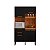 Cozinha Compacta Dubai - Sallêto Cinamomo/Preto - Imagem 1