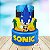 Bolo Fake Sonic - Imagem 1