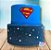 Bolo Fake Superman - Imagem 2