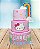 Bolo Fake Hello Kitty em EVA Decorativo - Imagem 3