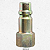 PINO CONECTOR 1/2" X ROSCA FEMEA 1/2" NPT - HIDRAFLUX - Imagem 1