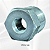BUCHA DE REDUCAO M. 1" NPT X F. 3/8" NPT - Imagem 2