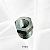 BUCHA DE REDUCAO M. 3/4" NPT X F. 3/8" NPT - Imagem 2