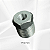 BUCHA DE REDUCAO M. 1/2" NPT X F. 1/4" NPT - Imagem 2