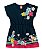 Vestido em meia malha infantil menina Amore Marinho - Elian - Imagem 2