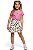 Vestido Cotton Infantil Menina Wild Rosa - Kamylus - Imagem 1