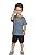 Conjunto Curto Infantil Menino Sailing Club Azul - Elian - Imagem 1