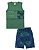 Conjunto Regata Infantil Menino Unlimited Verde - Elian - Imagem 2