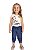 Conjunto Infantil Menina Beach Song Off White - Marlan - Imagem 1