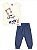 Conjunto Infantil Menina Beach Song Off White - Marlan - Imagem 2