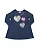 Vestido Infantil com estampa corações - Marlan - Imagem 1