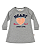 Vestido Moletom Infantil Menina Heart Mescla - Elian - Imagem 2
