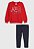 Conjunto Infantil Feminino de Moletom Blusão e Calça -  Malwee - Imagem 1