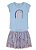 Conjunto Infantil Menina com Blusa e Short Saia - Brandili - Imagem 1