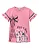 Blusa Infantil Menina Paris en Fleurs Manga Com Babado - Milon - Imagem 1