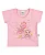 Blusa Infantil Menina Estampa Ursinha Fofa com Strass - Elian - Imagem 2