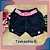 Short Infantil Jeans feminino com elástico - Imagem 4