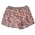 Short feminino floral com cinto - Imagem 3
