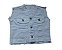 Colete Infantil Jeans Feminino Branco - Imagem 1