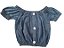 Cropped Jeans Ciganinha Infantil - Imagem 4