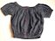 Cropped Jeans Ciganinha Infantil - Imagem 1