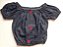 Cropped Jeans Ciganinha Infantil - Imagem 3