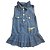Vestido Infantil Love com Babado - Imagem 1