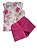 Conjunto de Verão Floral Feminino - Imagem 4