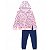 Conjunto Infantil Feminino Blusa e Legging - Brandili - Imagem 1