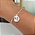Pulseira c/ Medalha Fé Prata 925 - MP129-1590 - Imagem 1