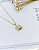Gargantilha Nossa Senhora Cravejada - Semijoia 18k - MC312-1696 - Imagem 1