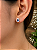 Brincos Gota Prata 925 Cravejados com Zircônias - 9mm - Imagem 2