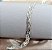 Pulseira Trançada 5 Fios Diamantada - Prata 925 - 17cm - MP257-48288 - Imagem 2