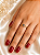 Anel Olho Grego - Semijoia 18k - MA116-990 - Imagem 1