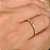 Anel Aparador Cravejado - Semijoia 18k - MA124-768 - Imagem 2