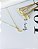 Gargantilha Lua Cravejada - Semijoia 18 k - 45 cm - MC599-10140 - Imagem 2