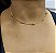 Gargantilha Choker Bolas - Semijoia 18 k - 42cm com ajuste para 36 cm - Imagem 1