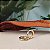 Argola Cravejada - Semijoia 18 k - 11 mm - MB758-750 - Imagem 2