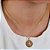 Gargantilha Mandala Nossa Senhora Aparecida Cravejada Zirconias - Semijoias 18k - MC687-13170 - Imagem 1
