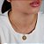 Gargantilha Mandala Nossa Senhora Aparecida Cravejada Zirconias - Semijoias 18k - MC687-13170 - Imagem 3