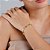 Pulseira Feminina Coração C/ Pérola - Semijoia 18k - MP397-10120 - Imagem 2