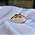 Anel Feminino Com X Cravejado Multicor - Semijoia 18k - MA158-778 - Imagem 2