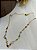 Gargantilha Choker Multicor - Semijoia 18k - 40 cm com ajuste para 35 cm - Imagem 1