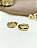 Argola Cravejada 15 mm - Semijoia 18k - MB862-996 - Imagem 3