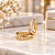 Argola Cravejada 15 mm - Semijoia 18k - MB795 - Imagem 2