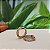 Argola Cravejada 13 mm - Semijoia 18k - MB827-988 - Imagem 1