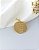 Pingente Medalha C/ Frase - Semijoia 18k - MPI245-772 - Imagem 1