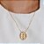 Gargantilha com Medalha N.S das Graças - Semijoia 18k - MC818-15300 - Imagem 1